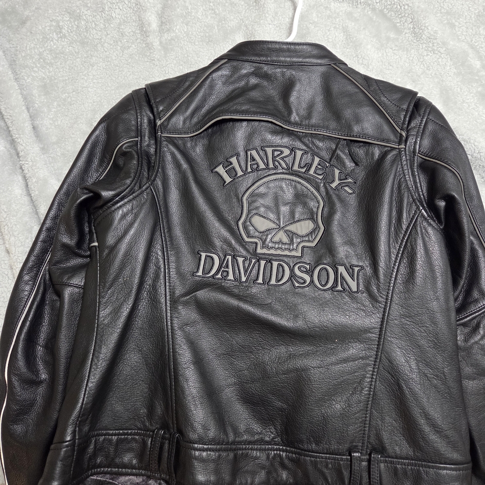 Harley-Davidson Black Leather Jacket for Women